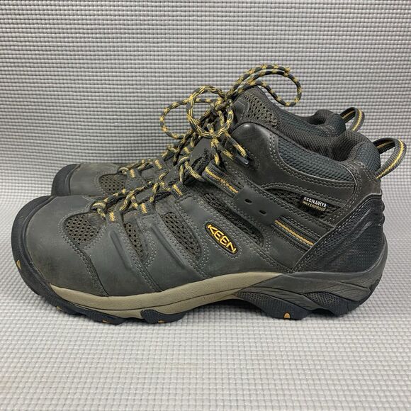 Keen Lansing Mid Waterproof Steel Toe Men’s 12 D Work Boots